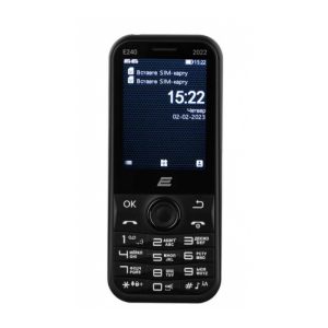 Мобільний телефон 2E E240 2022 Dual Sim Black