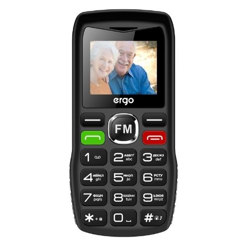 Мобільний телефон ERGO R182 Dual Sim Black