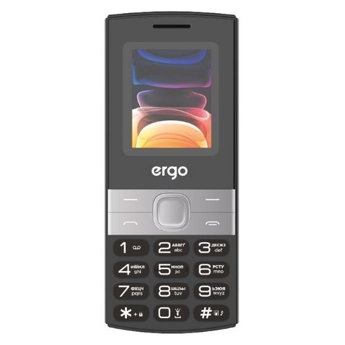 Мобільний телефон ERGO B185 Dual Sim Black
