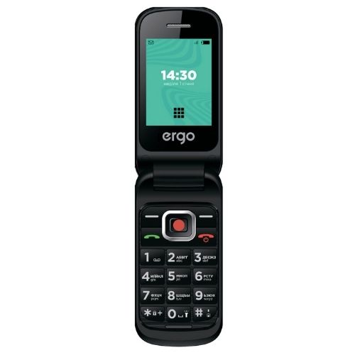 Мобільний телефон ERGO F241 Dual Sim Black